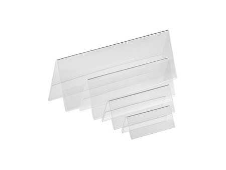 EUROPEL Porte-nom de table, 300 x 105 mm, set de 5