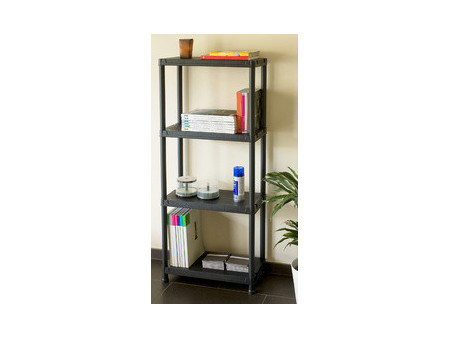 PAPERFLOW Étagère multi-usage Universal 63, 4 niveaux, noir
