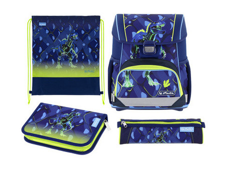 herlitz Cartable Loop Plus 'T-Rex Explorer'