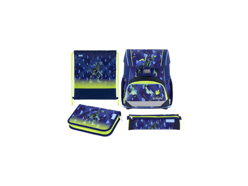herlitz Cartable Loop Plus 'T-Rex Explorer'