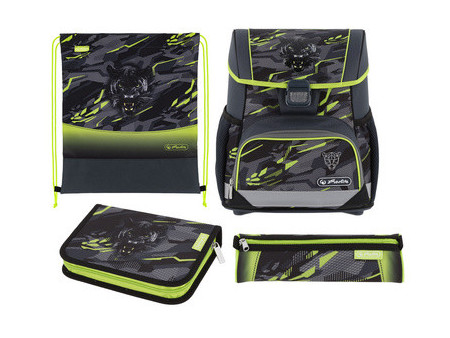 herlitz Cartable Loop Plus 'Wild Panther'