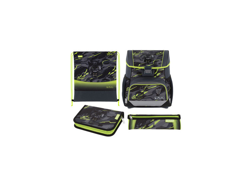 herlitz Cartable Loop Plus 'Wild Panther'