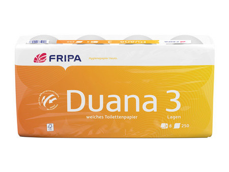 Fripa Papier toilette Duana, 3 couches, extra blanc