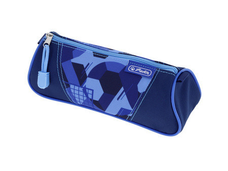 herlitz Trousse triangulaire 'Blue Goal'