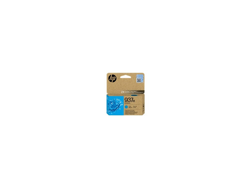 HP 937e EvoMore Cyan Original Ink Cart