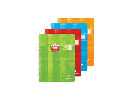 Fin de série: Clairefontaine Cahier spirale 240 x 320 mm,