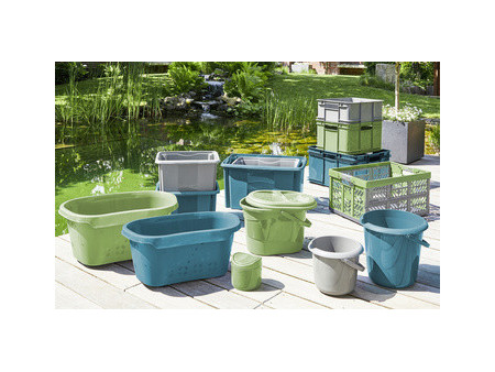 keeeper Caisse pliante 'eco benno', 45 L, eco sky blue