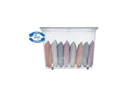 keeeper Boîte de rangement 'bert', avec roulettes, 136 L
