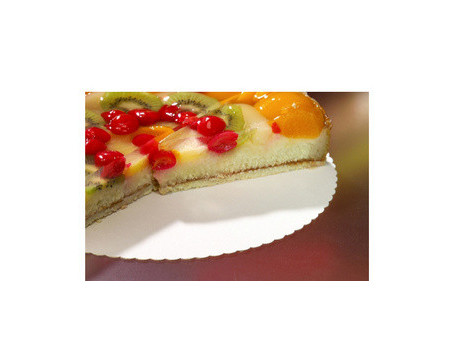 PAPSTAR Fond de tarte 'pure', rond, 300 mm, blanc, par 100