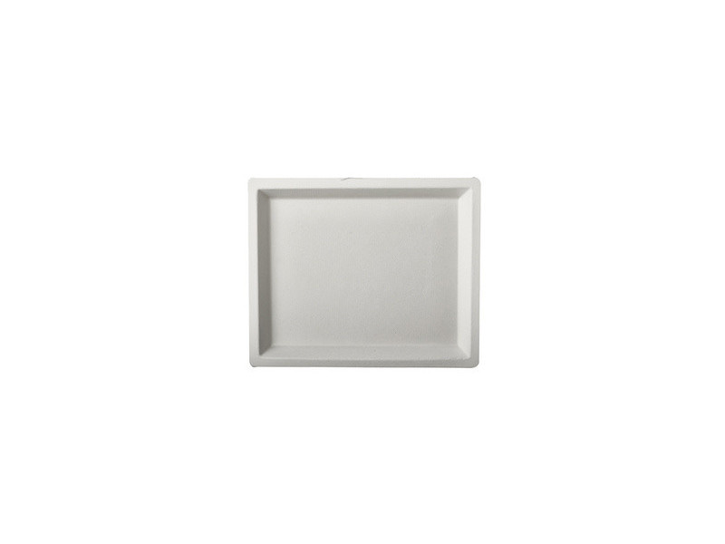 PAPSTAR Assiette en canne à sucre 'pure', 130 x 260 mm