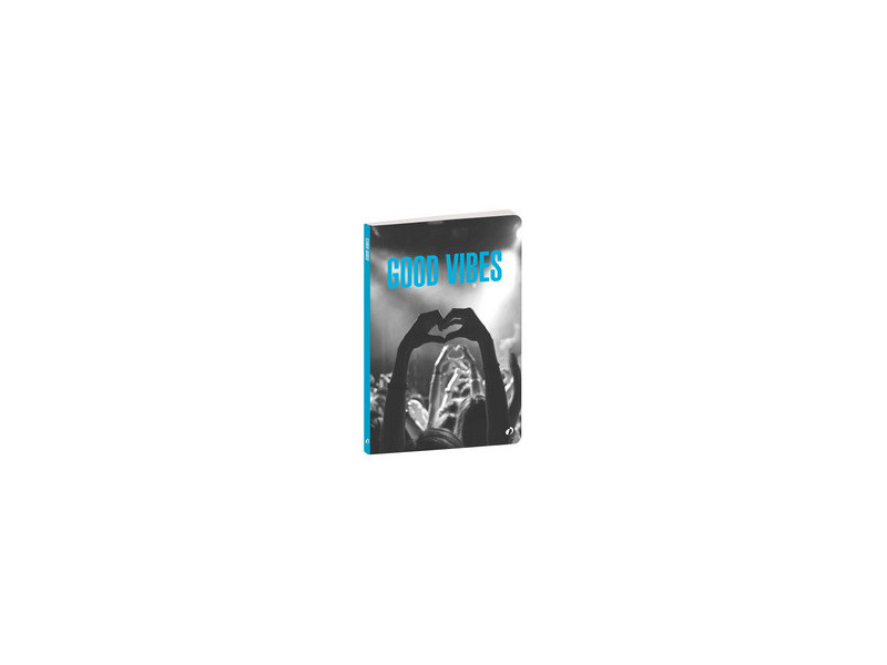 QUO VADIS Carnet de notes Words 'BE FREE', A5, uni