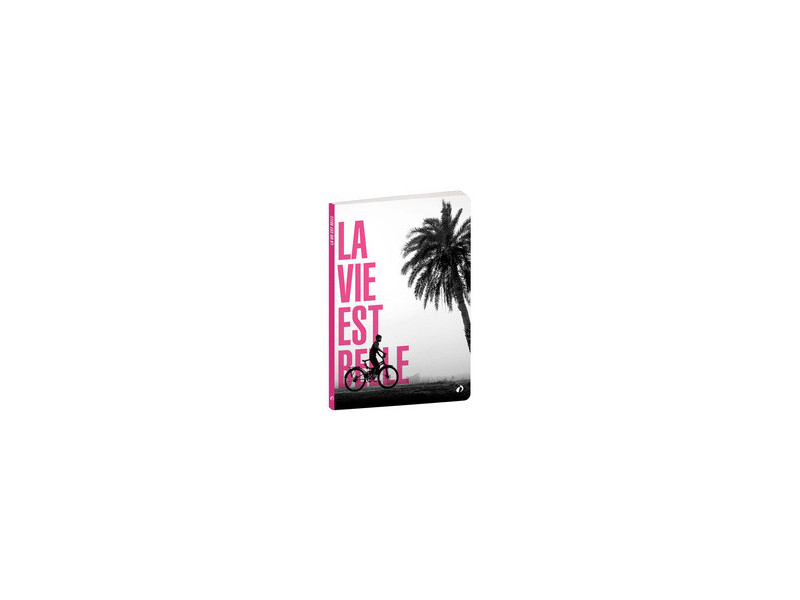 QUO VADIS Carnet de notes Words 'LA VIE EST BELLE', A5, uni