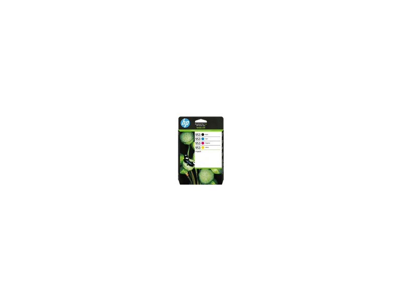 HP 953 CMYK Original Ink Cart 4-Pack