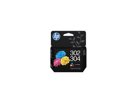 HP 302/304 Tri-color Original Ink Crtg