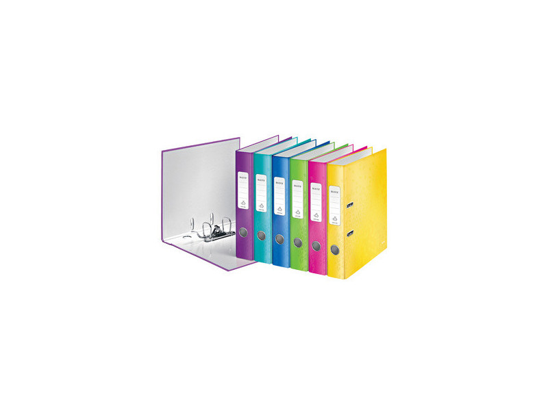 LEITZ classeur WOW, 180 degrés, format A4, 50 mm, rose