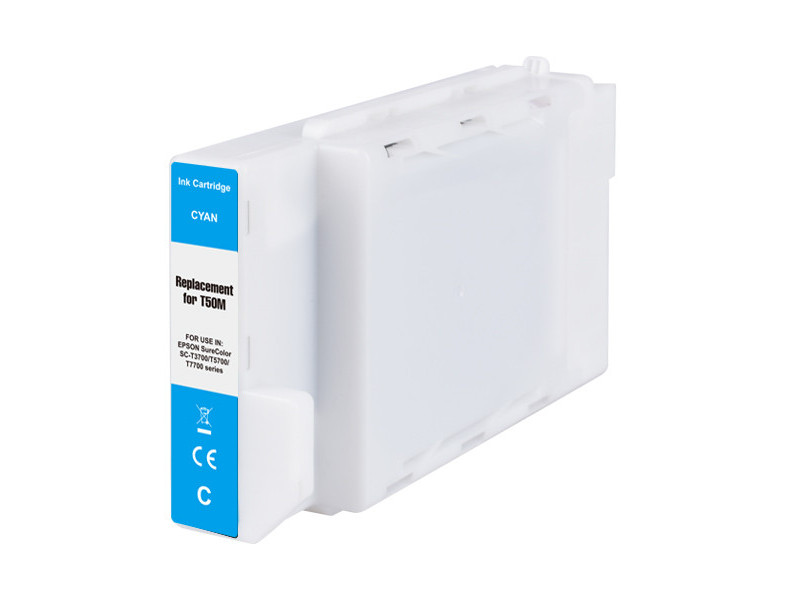 Cartouche compatible Epson T50M2 C13T50M200 - Cyan - 700ml