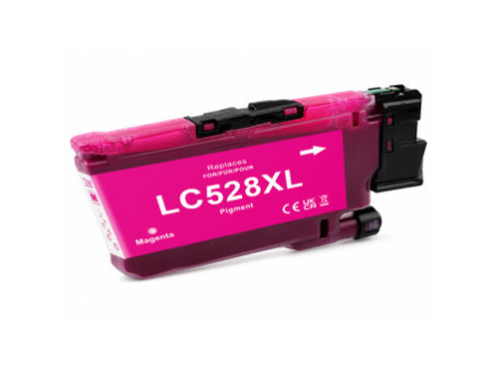 Cartouche compatible Brother LC528XLM - Magenta - 10.000 pages