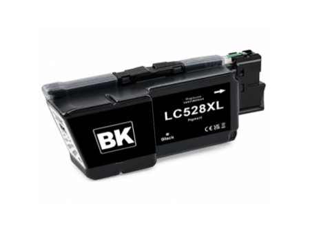 Cartouche compatible Brother LC528XLBK - Noir - 12.000 pages