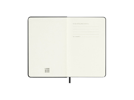MOLESKINE Agenda de poche 2026/2027, 18 mois, P/A6, noir