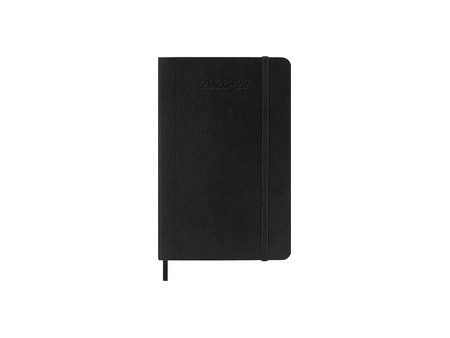 MOLESKINE Agenda de poche 2026/2027, 18 mois, P/A6, noir