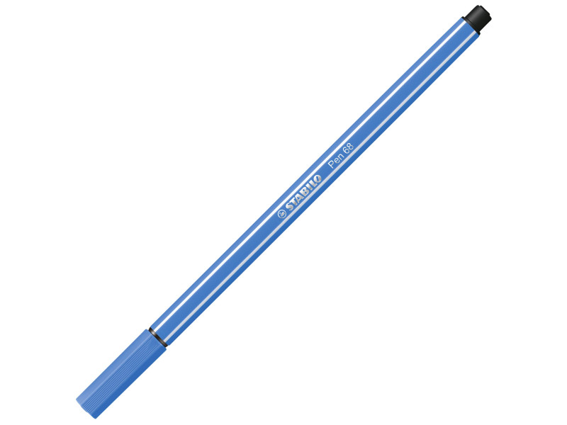 STABILO Stylo feutre Pen 68, bleu foncé