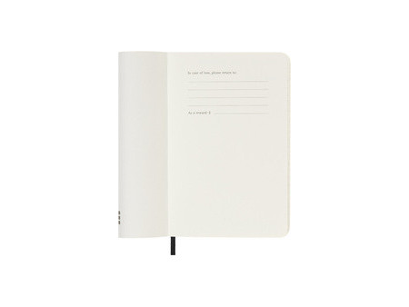 MOLESKINE Agenda de poche 2026/2027, 18 mois, P/A6, noir