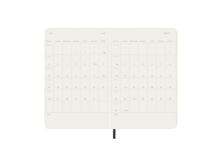 MOLESKINE Agenda de poche 2026/2027, 18 mois, P/A6, bleu