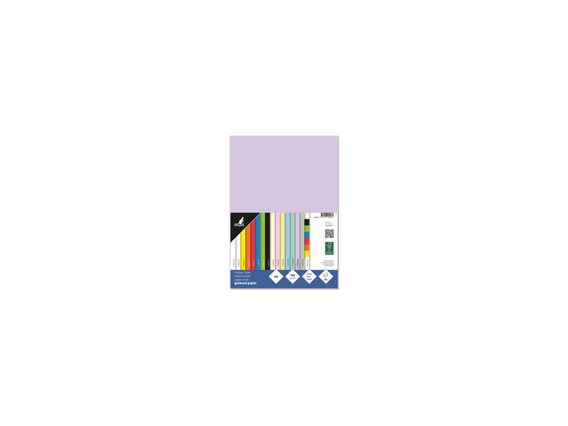 kangaro Papier multifonction, A4, 160 g/m2, lilas pastel