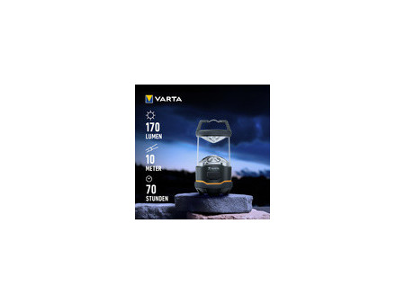 VARTA Lampe de camping / lanterne L10, anthracite
