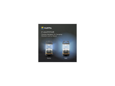 VARTA Lampe de camping / lanterne L10, anthracite