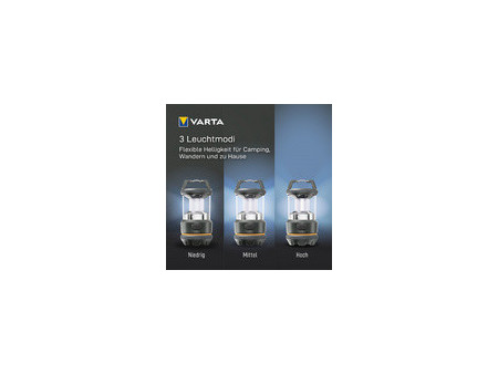 VARTA Lampe de camping / lanterne L20R, anthracite