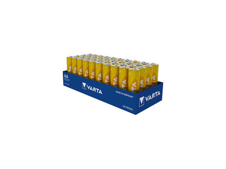 VARTA Pile alcaline Longlife, AA, pack de 40