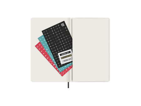 MOLESKINE Agenda 2026/2027, 18 mois, L/A5, noir