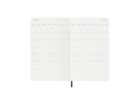 MOLESKINE Agenda 2026/2027, 18 mois, XL, noir