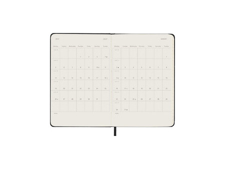 MOLESKINE Agenda de poche 2027, P/A6, hardcover, noir
