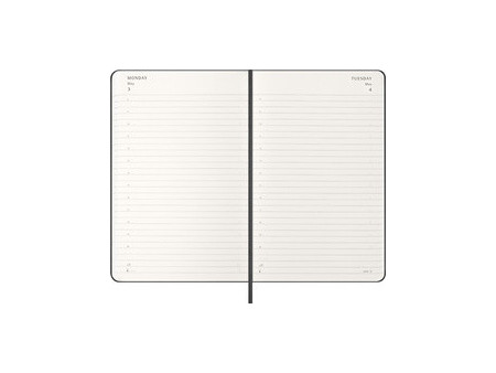 MOLESKINE Agenda de poche 2027, L/A, hardcover, noir