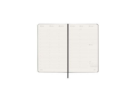 MOLESKINE Agenda Pro 2027, XL, hardcover, noir
