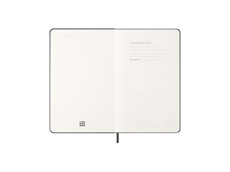 MOLESKINE Agenda 2027, L/A5, hardcover, noir