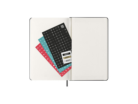 MOLESKINE Agenda 2027, L/A5, hardcover, noir