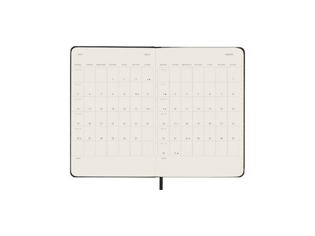 MOLESKINE Agenda de poche 2027, P/A6, hardcover, noir