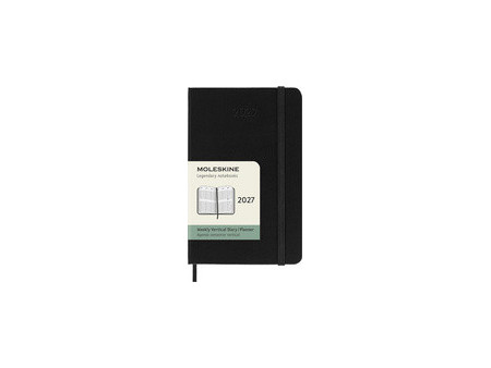 MOLESKINE Agenda de poche, 2027, P/A6, hardcover, noir