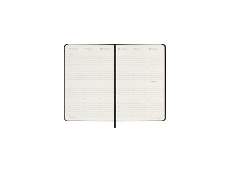 MOLESKINE Agenda de poche, 2027, P/A6, hardcover, noir