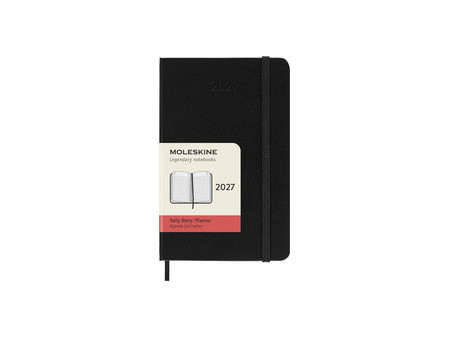 MOLESKINE Agenda de poche 2027, P/A6, hardcover, rouge