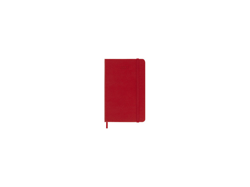 MOLESKINE Agenda de poche 2027, P/A6, hardcover, rouge