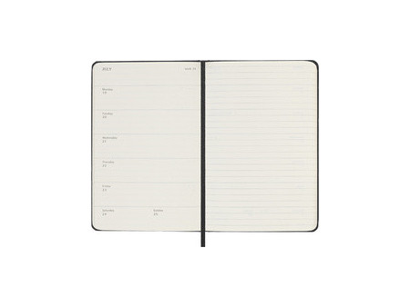 MOLESKINE Agenda de poche 2027, P/A6, hardcover, rouge