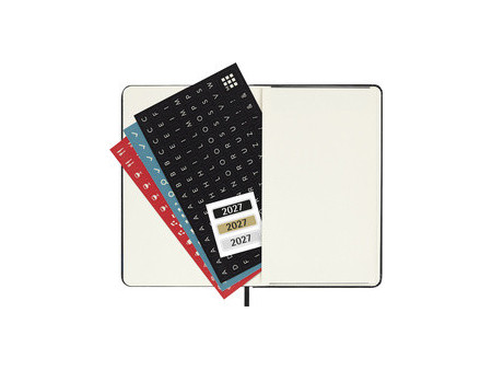 MOLESKINE Agenda de poche 2027, P/A6, hardcover, rouge