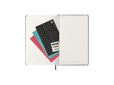 MOLESKINE Agenda de poche 2027, L/A5, hardcover, vert