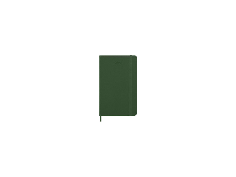 MOLESKINE Agenda 2027, semainier, L/A5, hardcover, vert