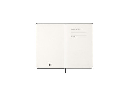 MOLESKINE Agenda 2027, semainier, L/A5, hardcover, noir