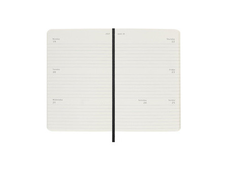 MOLESKINE Agenda de poche 2027, P/A6, softcover, noir
